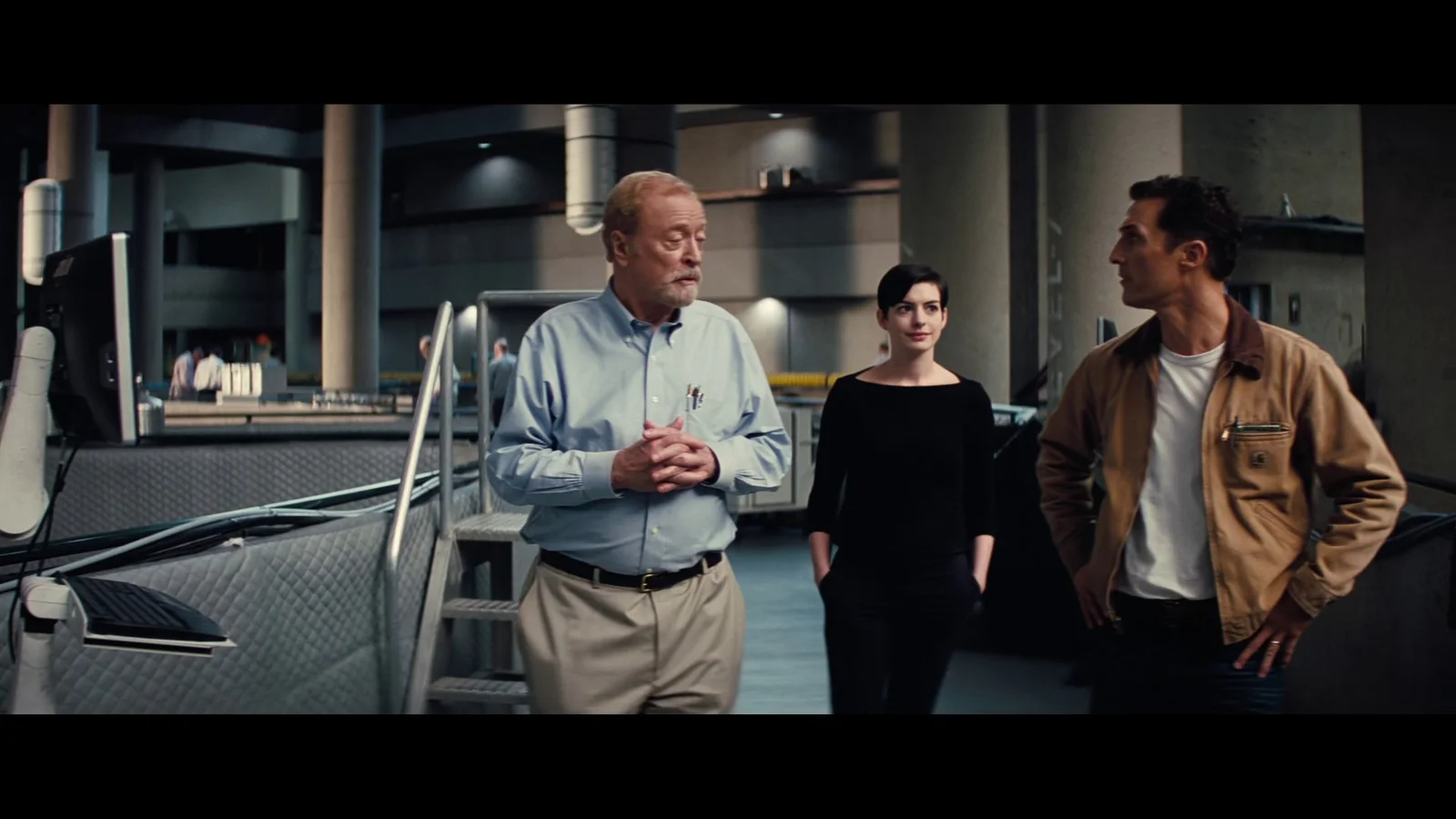 Cooper arrives at NASA