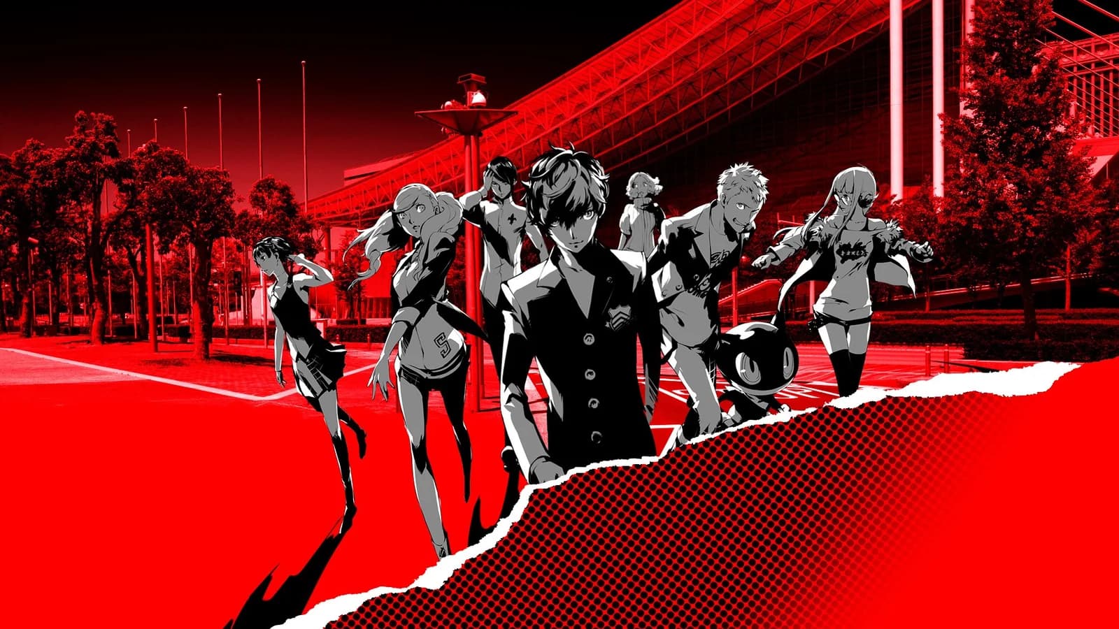 Persona 5 backdrop