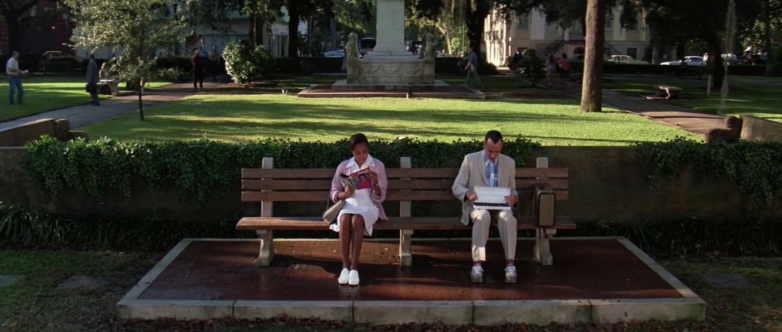 Bus stop bench